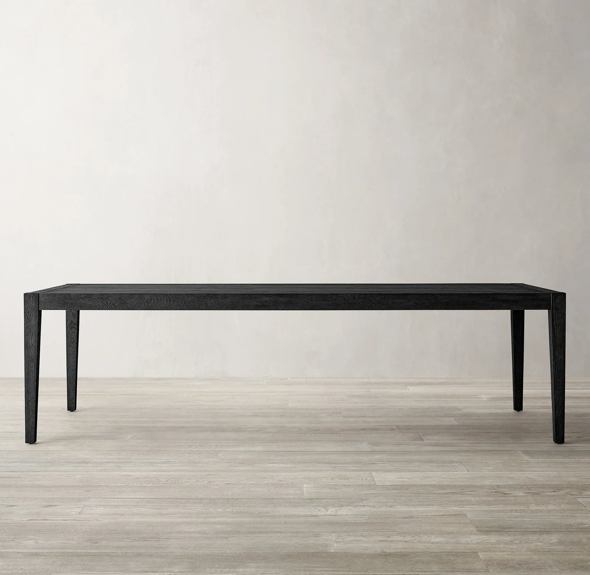 French Contemporary Extension Dining Table – Solid Wood Statement Piece by Re Home