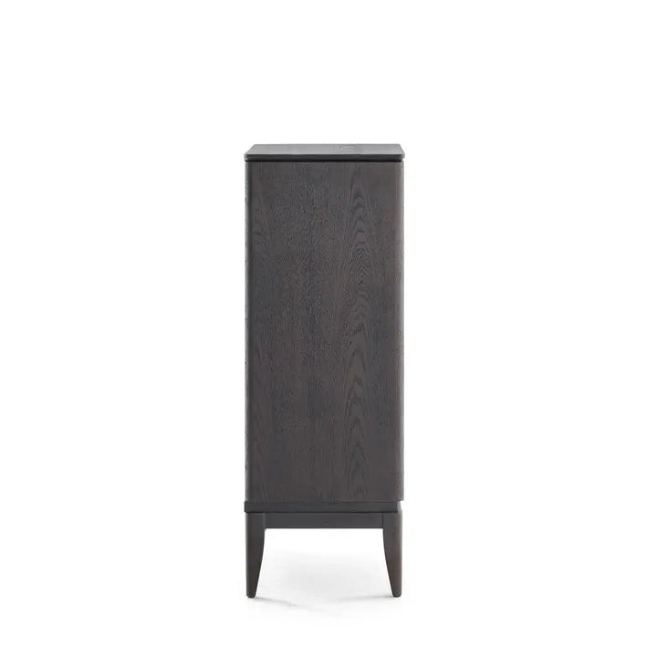 Modern Classic Style Chest of Drawers with Wood Veneer Frame