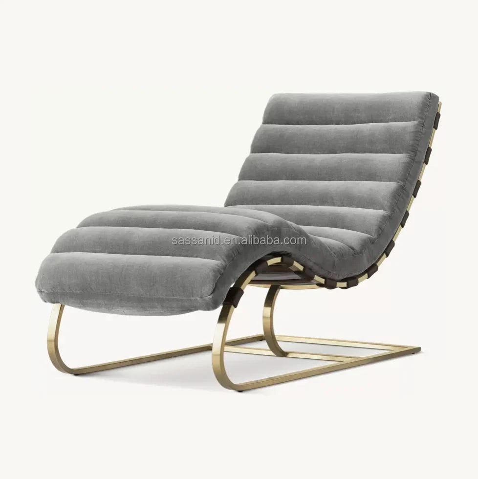 Oviedo Midcentury Inspired Chair – Solid Oak & Brushed Brass Statement Piece
