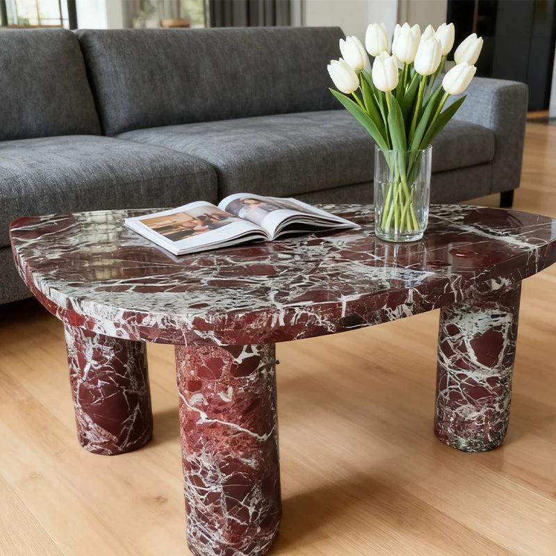 Modern Luxury Natural Marble Coffee Table
