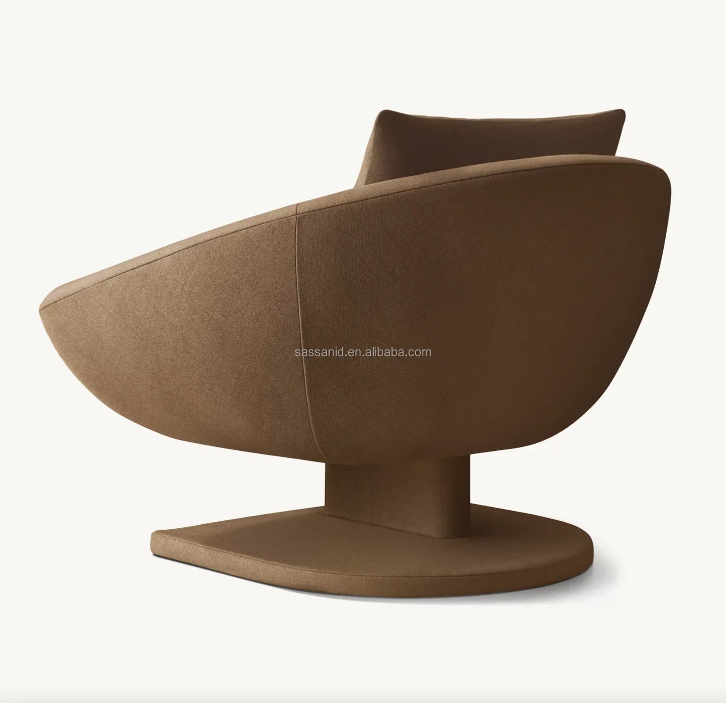 Lounge Chair – Shell Silhouette Performance Fabric Re Home Statement Piece