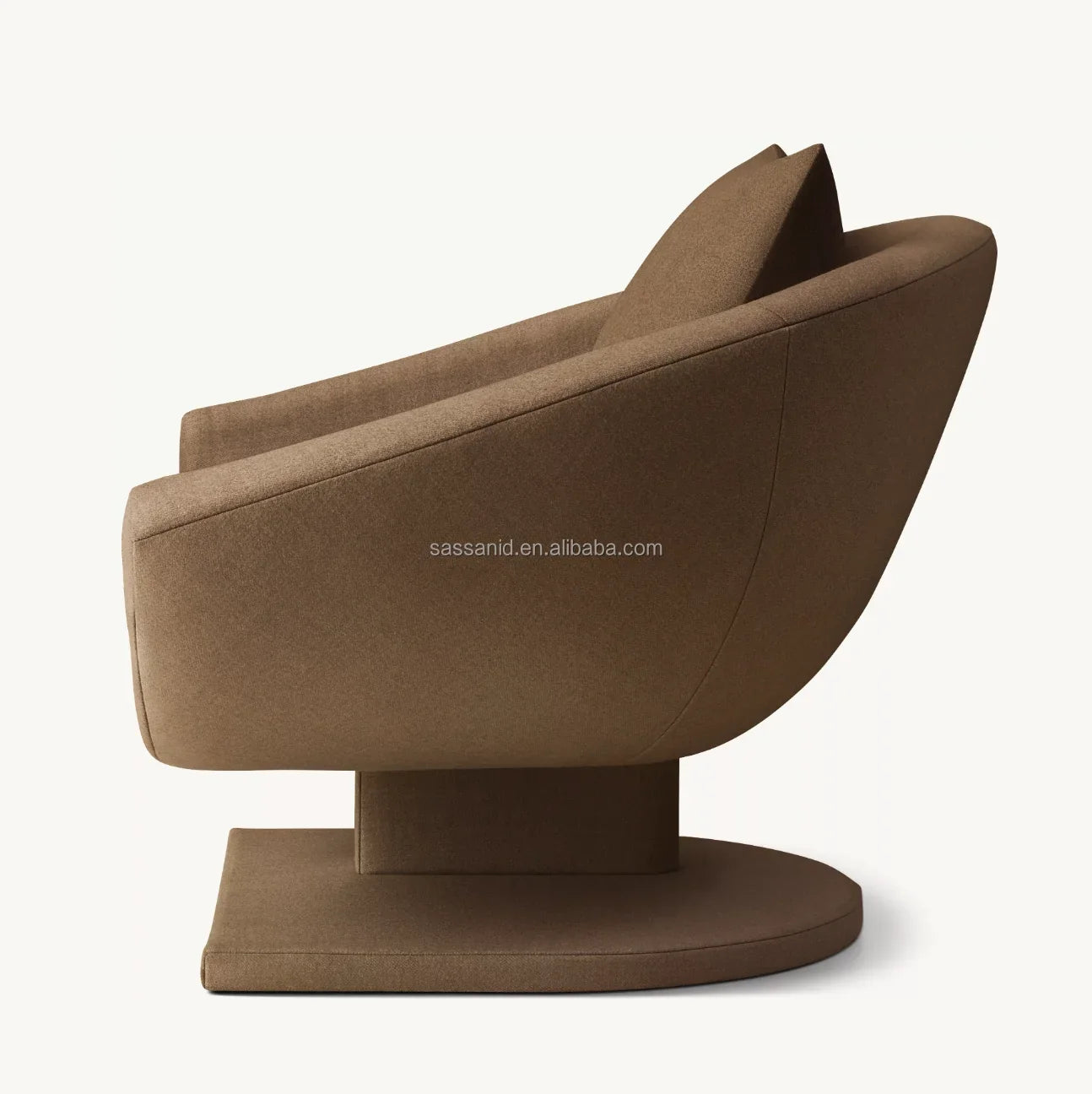 Lounge Chair – Shell Silhouette Performance Fabric Re Home Statement Piece