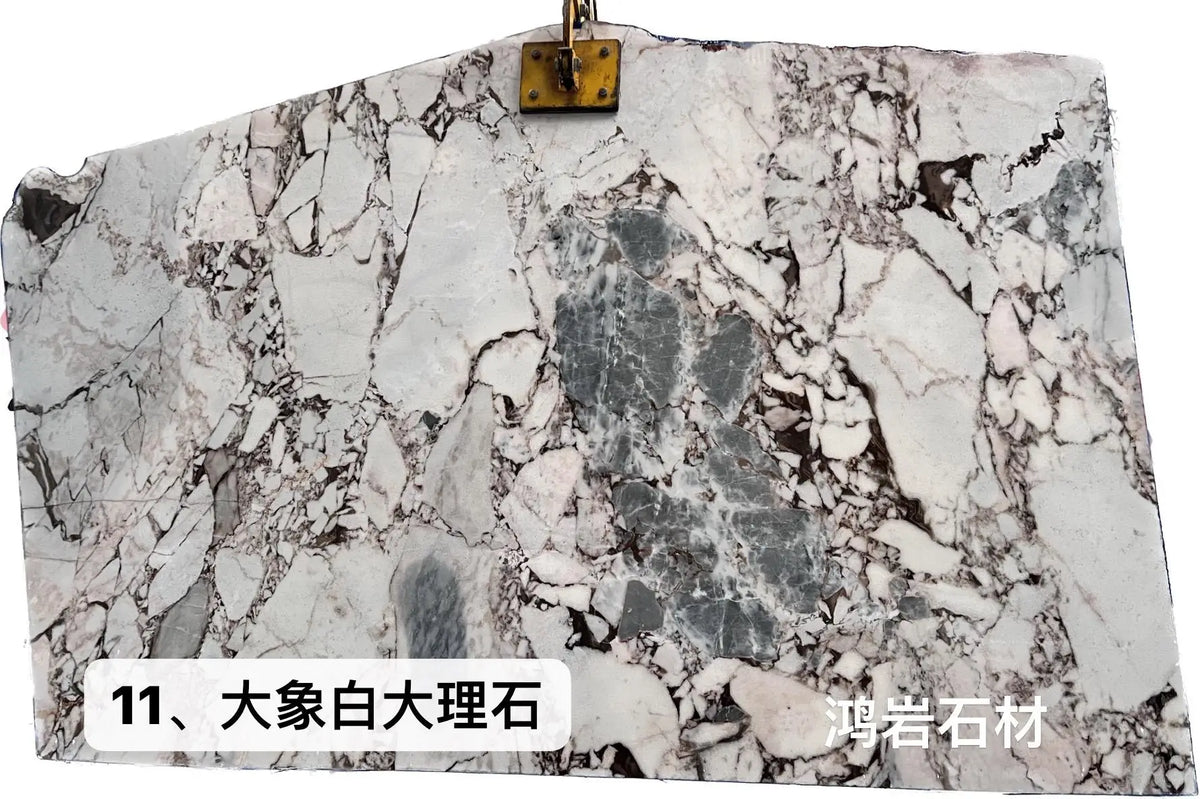 Luxury Freeform Marble Coffee Table Modern Italian Style for Villa