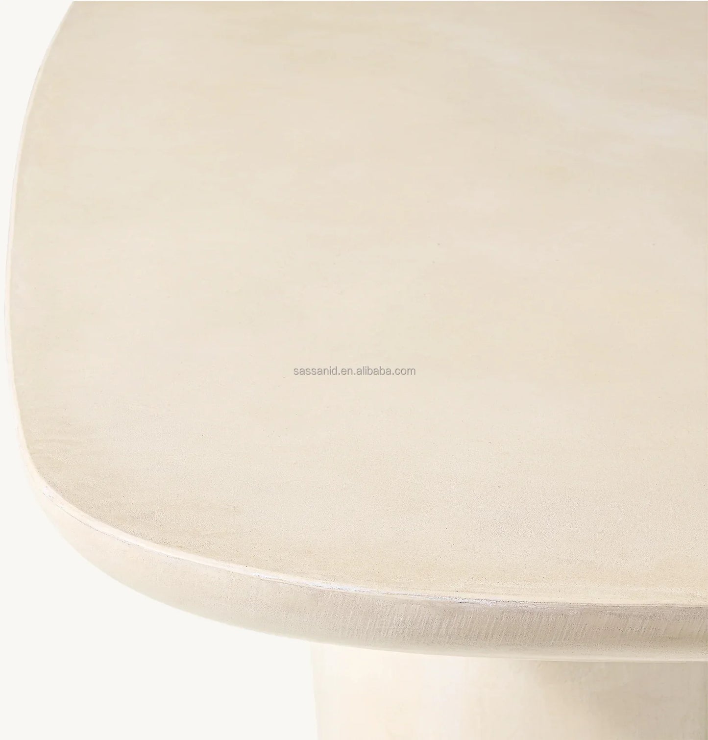 Concrete Dining Table – Sculptural Waxed Concrete Statement Piece | 1601388518188
