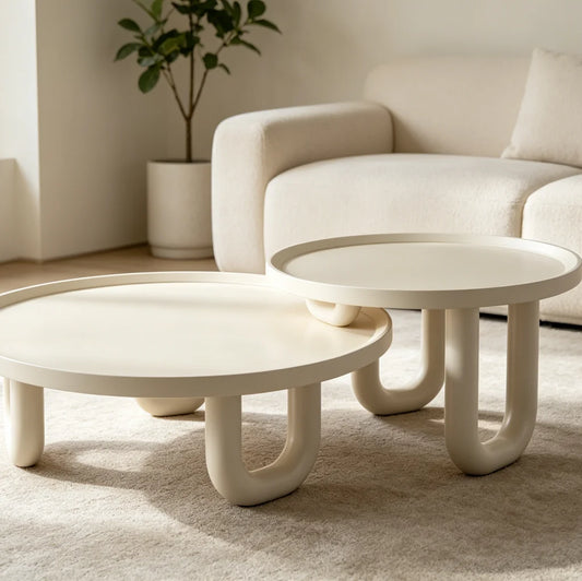 Modern Minimalist Eco-Friendly Fiberboard Coffee Table