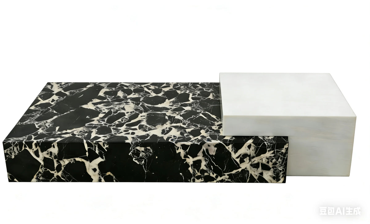 Luxury Marble Coffee Table Modern Italian Style for Villa