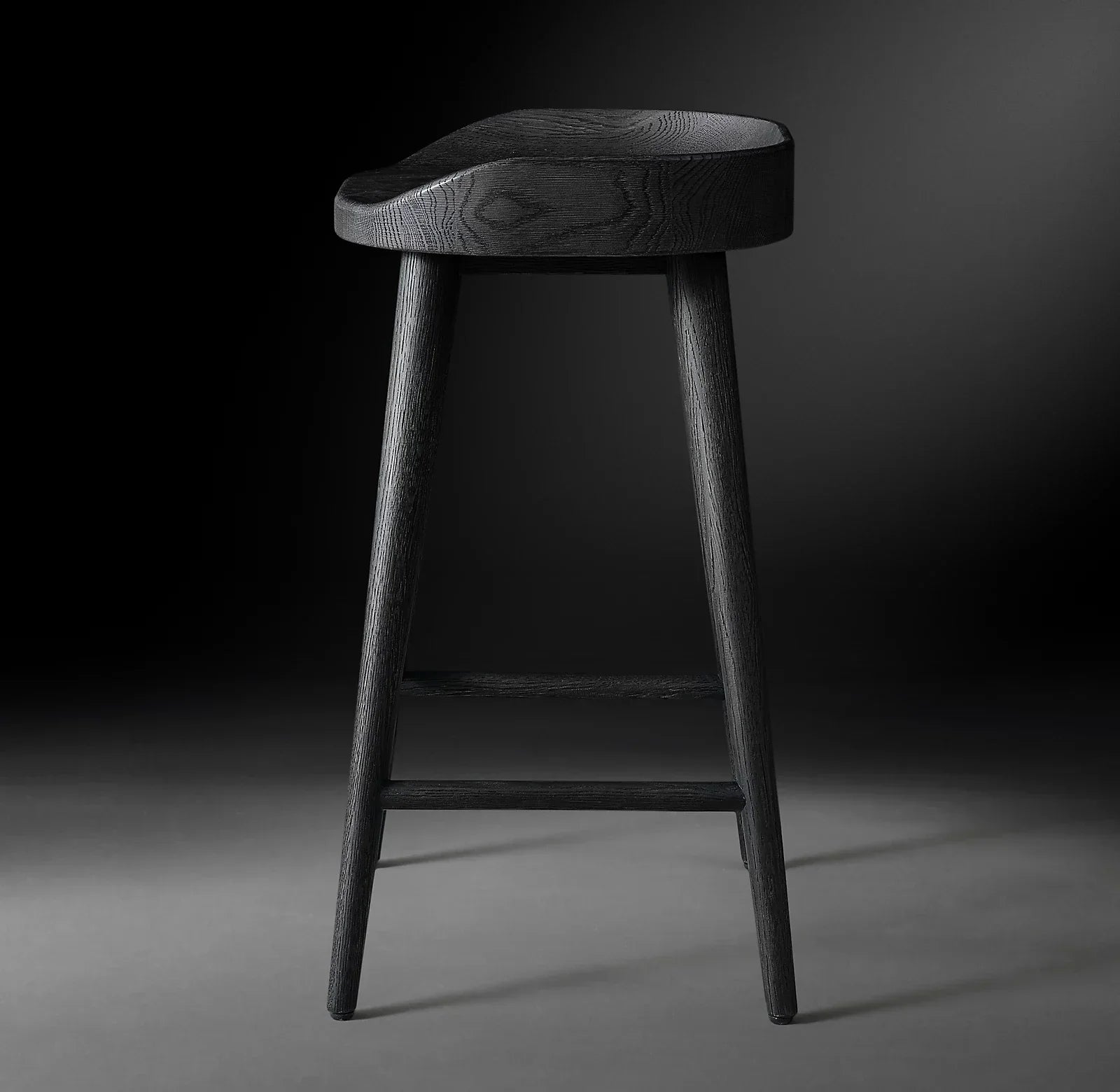 Midcentury Danish Bar & Counter Stool – Solid Oak Statement Piece | 1600415287728