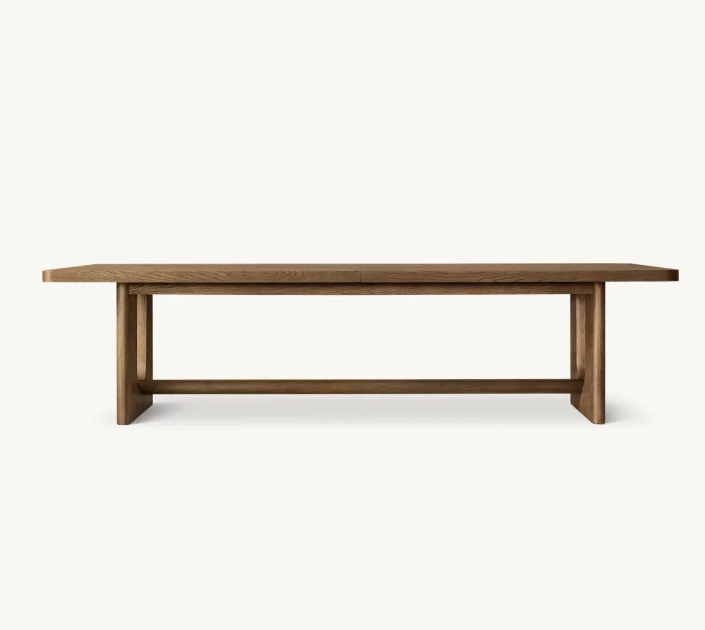 Contemporary French Design Luxury Dining Table – Solid Oak Rectangular Statement Piece