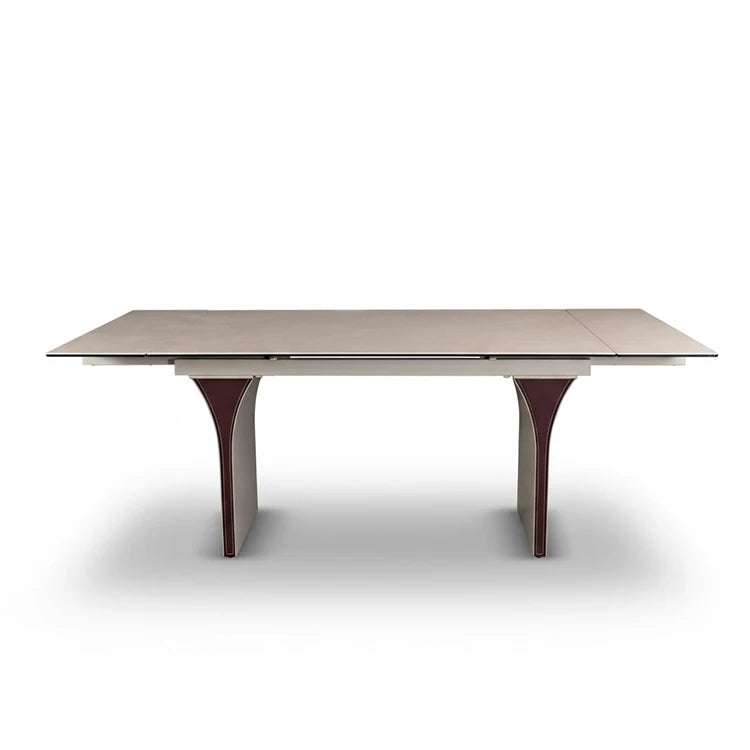 Luxury Extendable Dining Table Modern Italian Style for Villa