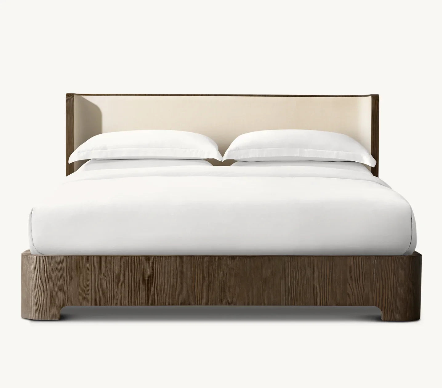 Shelter Platform Bed – Douglas Fir & Fabric Contemporary Statement Piece