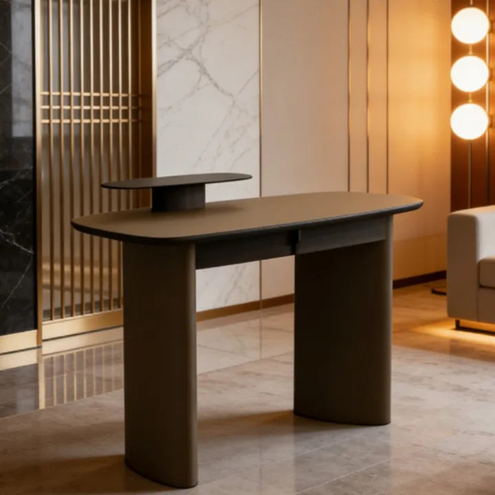 Modern Minimalist Solid Wood Executive Desk