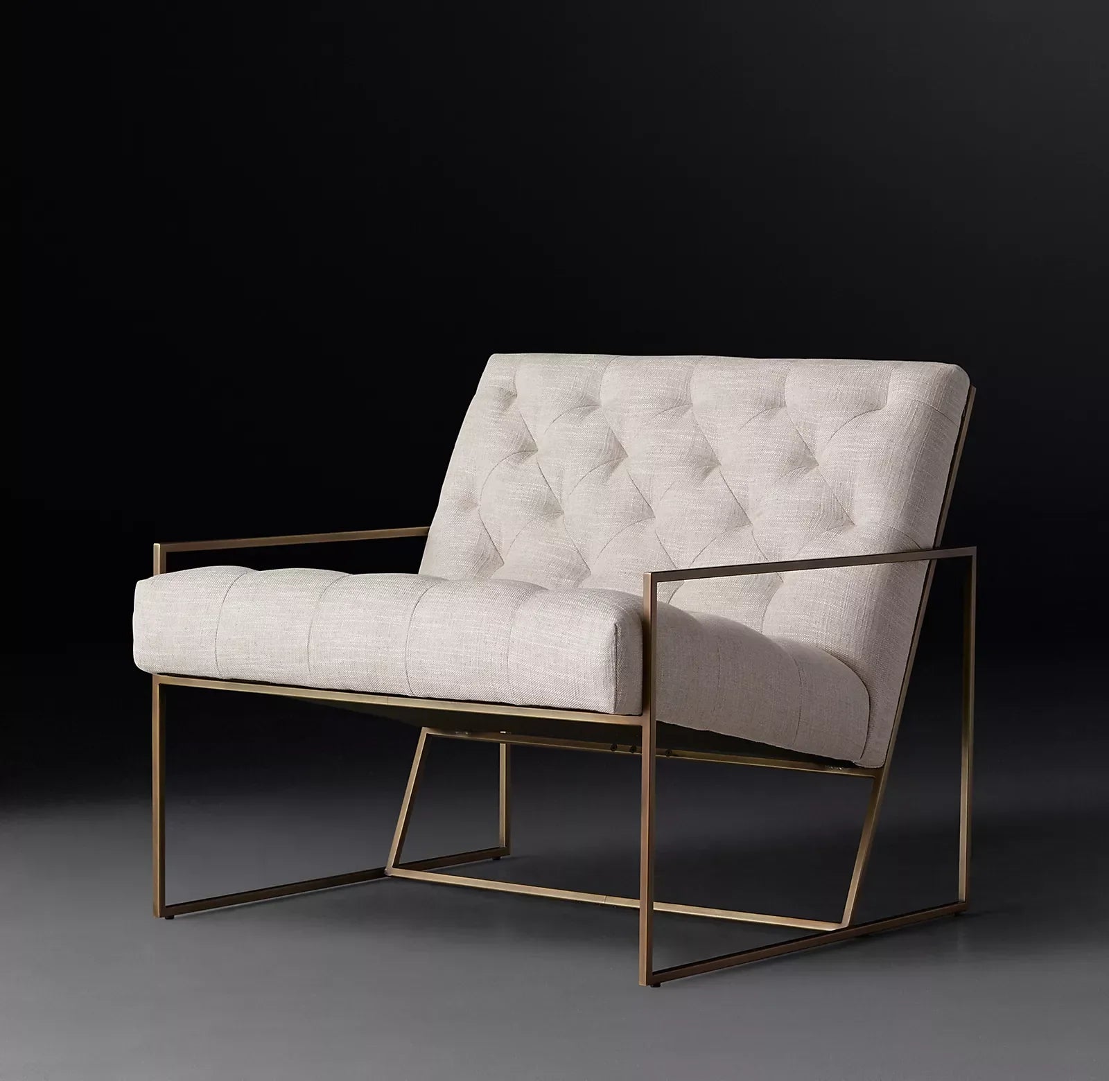 Marsden Tufted Accent Chair – Modern Velvet Upholstered Statement Piece