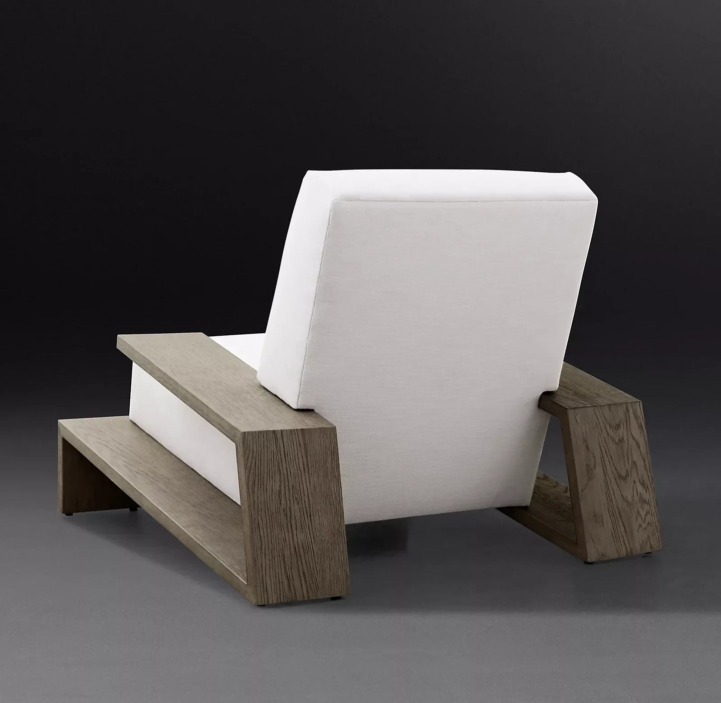 Cassel Lounge Chair – Mid-Century Minimalist Design in Brushed Oak | 1600480134312