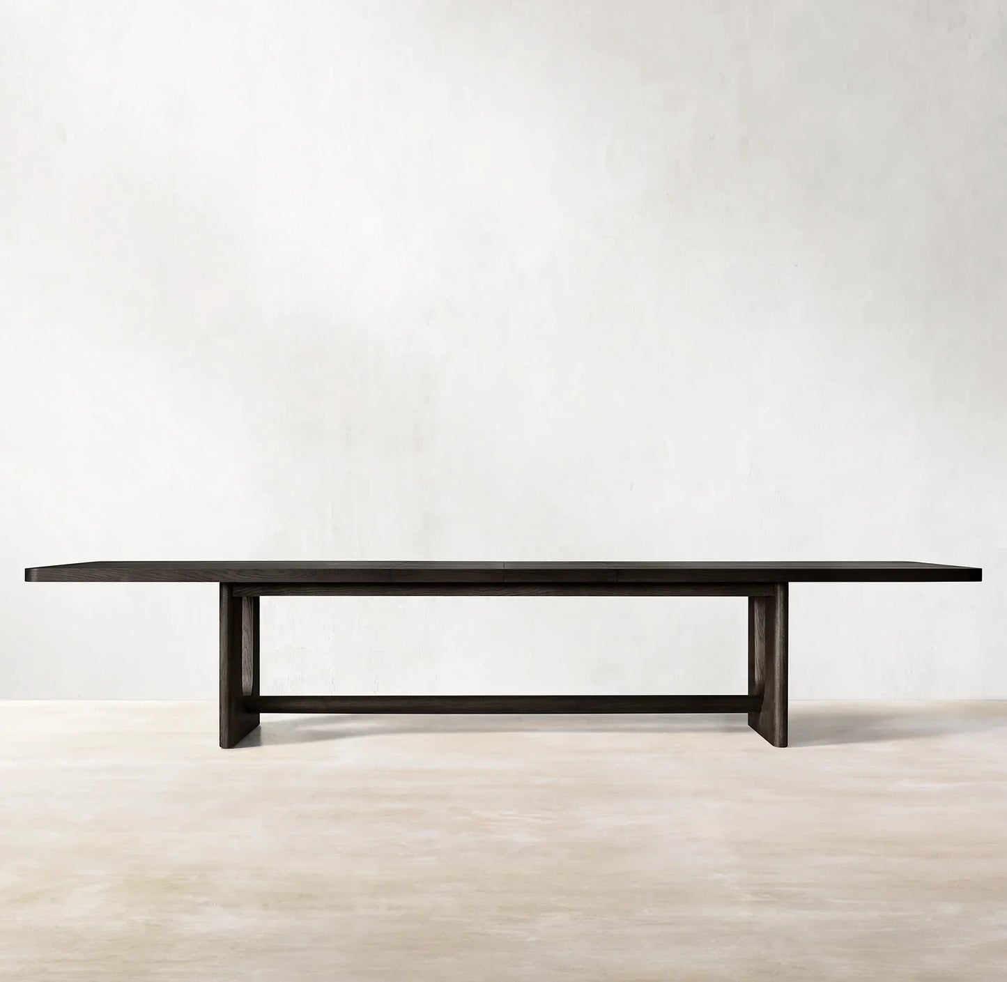 Contemporary Breton Rectangular Extension Dining Table