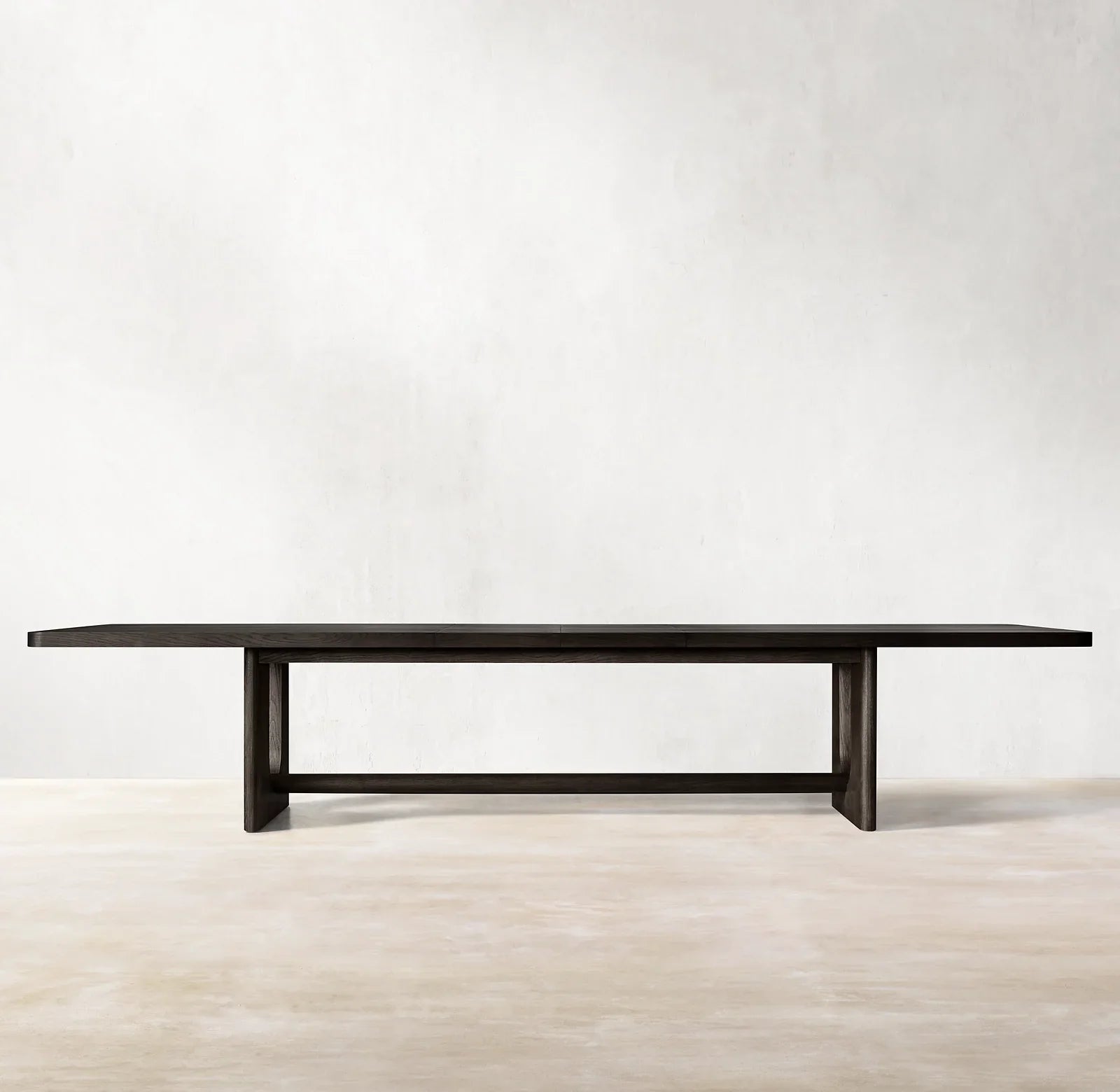Contemporary Breton Rectangular Extension Dining Table