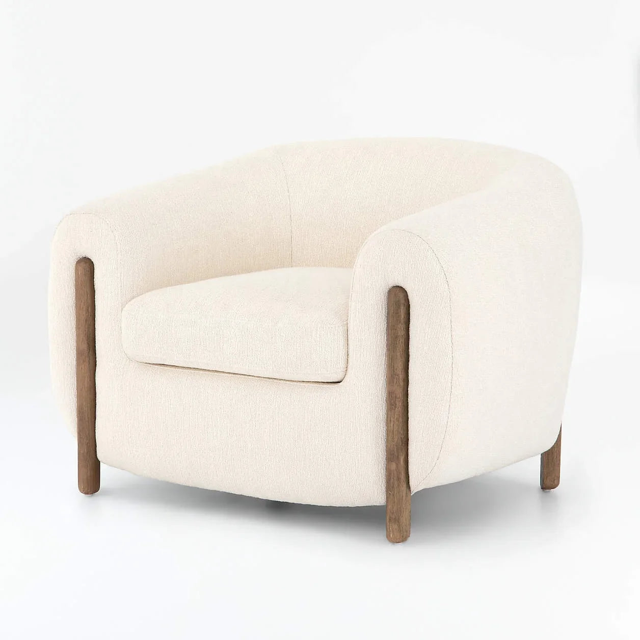 Nora Tub Accent Chair – Vintage Contemporary Design – Premium Fabric – Re Home Statement Piece | 1601089531519