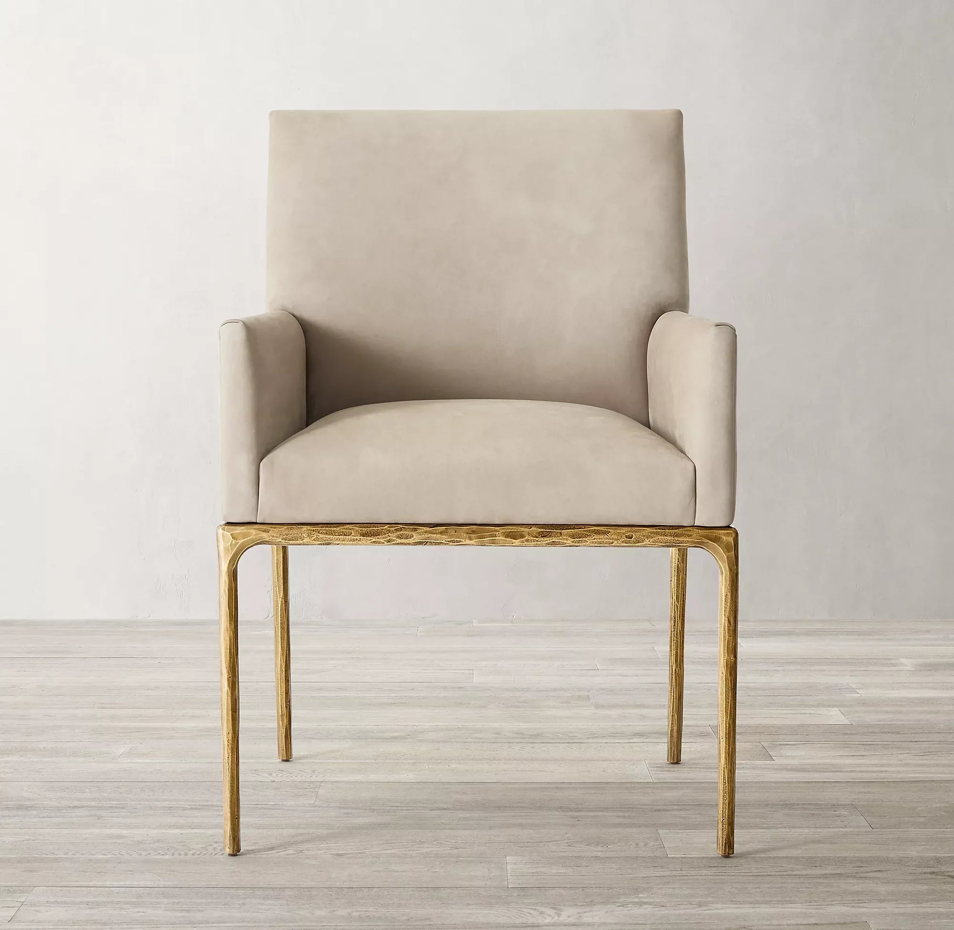 Dining Chair – Artisan Leather and Forged Metal Luxury Piece | 1600610830094