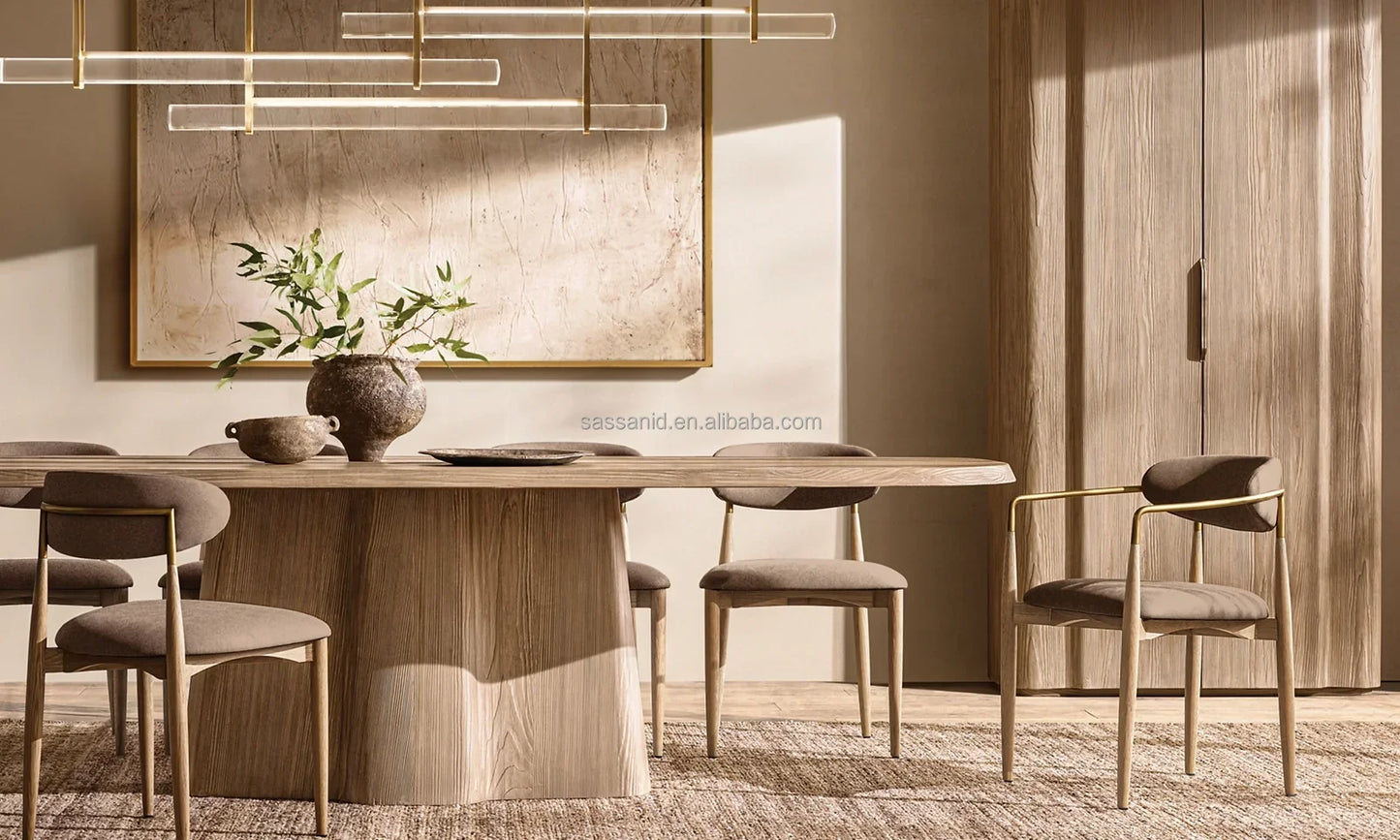 Kyoto Rectangular Dining Table – British Mid-Century Design in European Fir