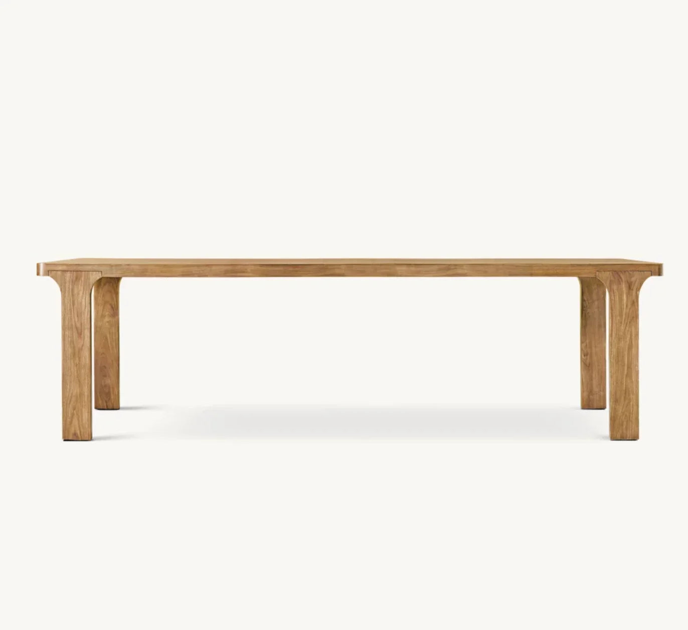 Santiago Rectangular Dining Table – Mid-Century Solid Walnut Statement Piece