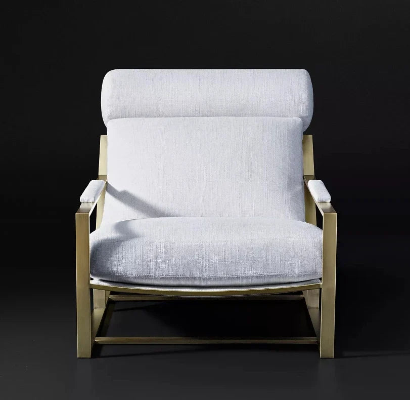 Lounge Chair – Reclined Profile Upholstered by Milo Baughman Modern Statement
