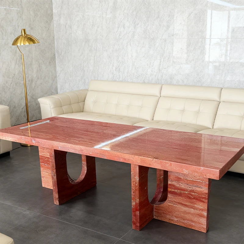 Luxury Marble Coffee Table Modern Italian Style for Villa