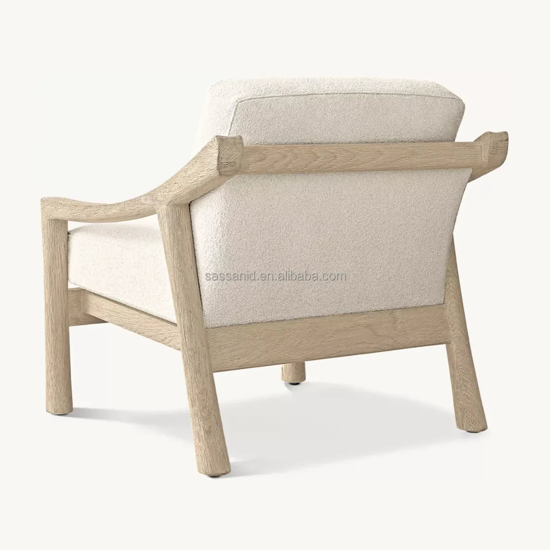 Frontier Lounge Chair – Modernist Silhouette, Oak Wood Re Home | 1601664376448