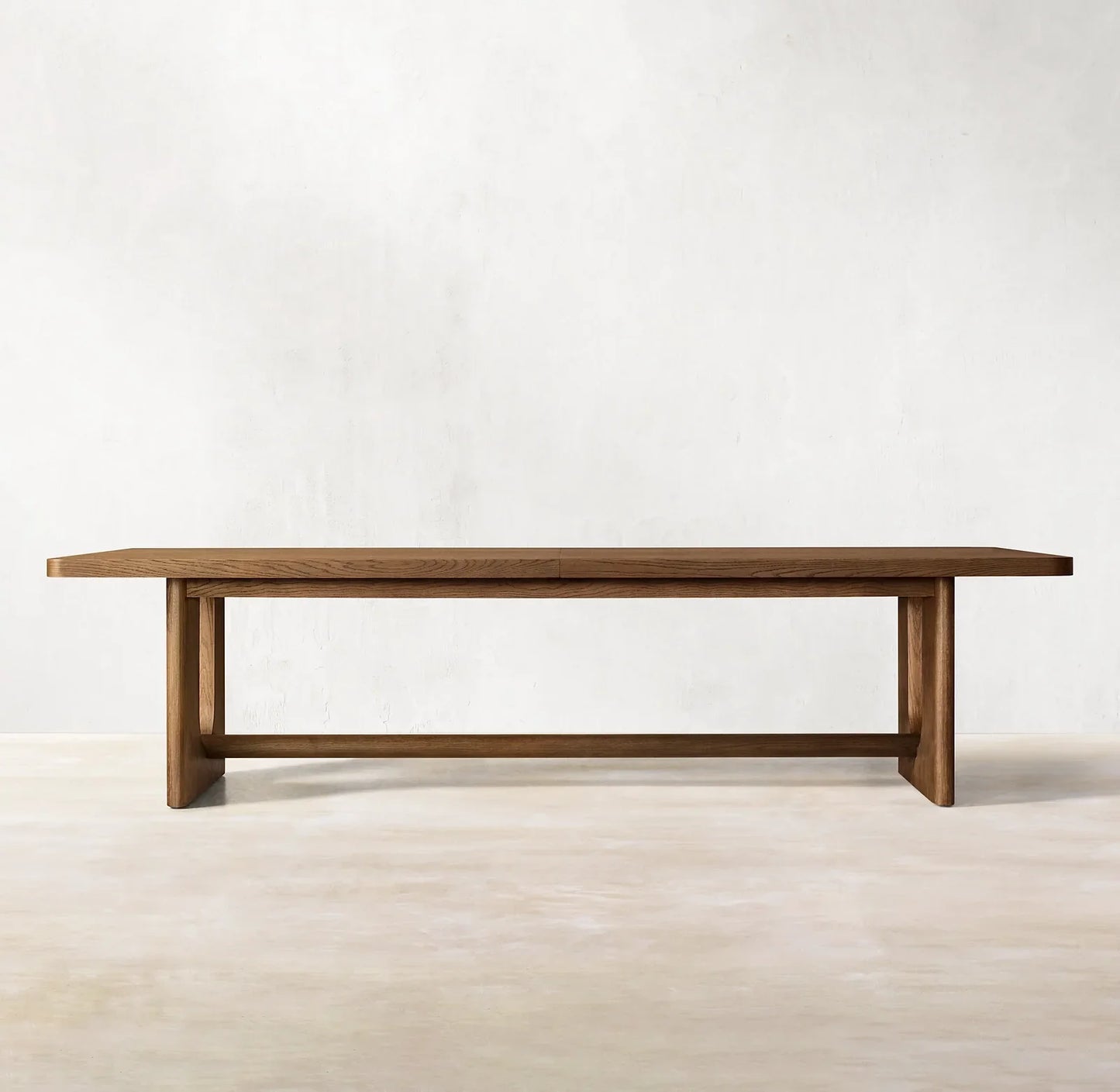 Contemporary Breton Rectangular Extension Dining Table
