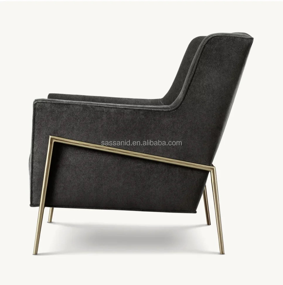 Paget Wingback Chair – Modern Regency Design in Premium Upholstery – Re Home