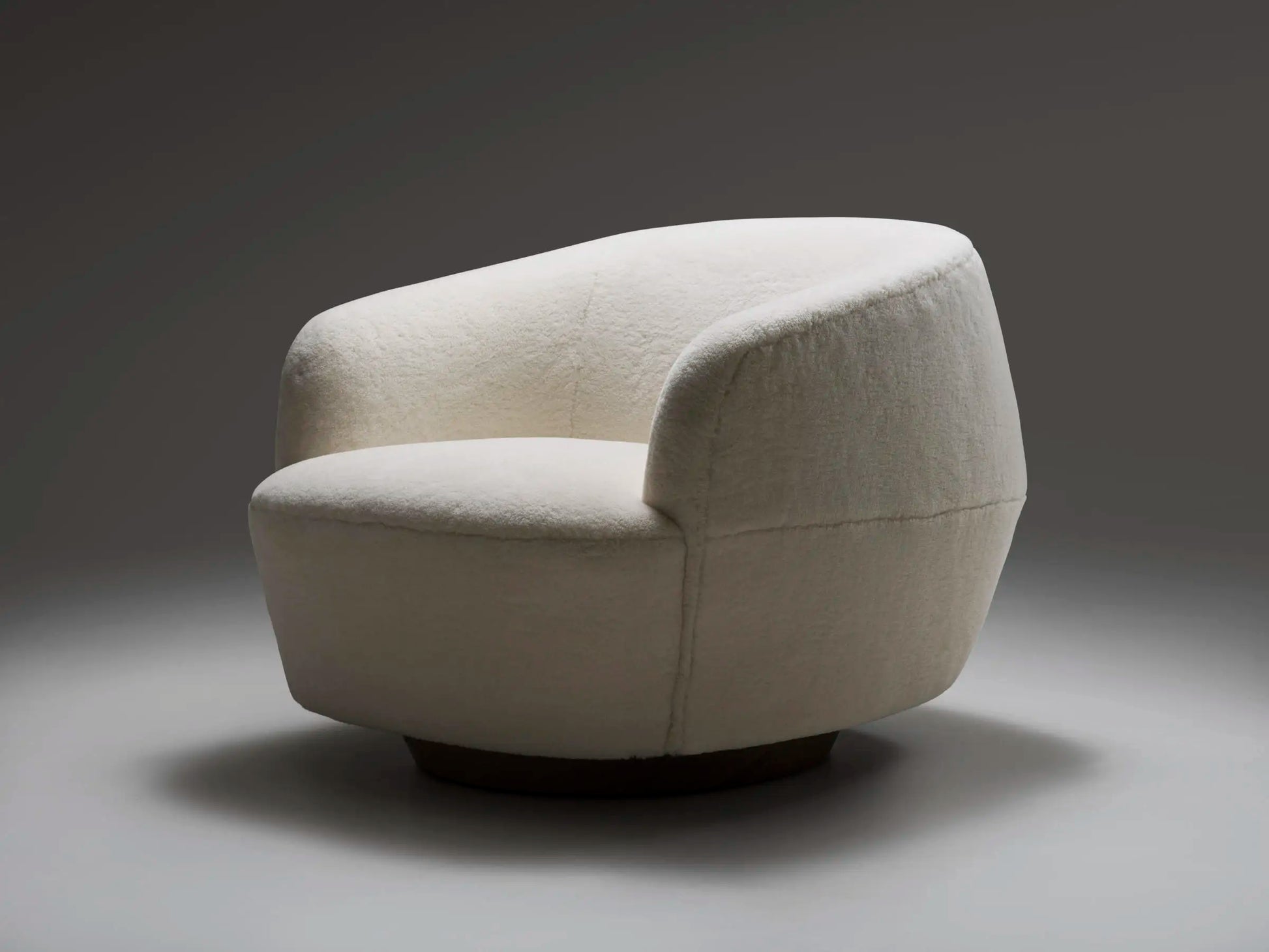 Sumo Midcentury Lounge Chair – Solid Oak & Leather Geometric Statement Piece