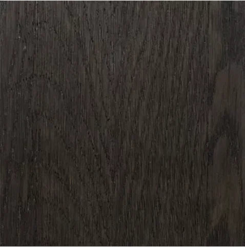 Leather Bar Stool with Track Arms – Mid-Century European Oak Statement Piece