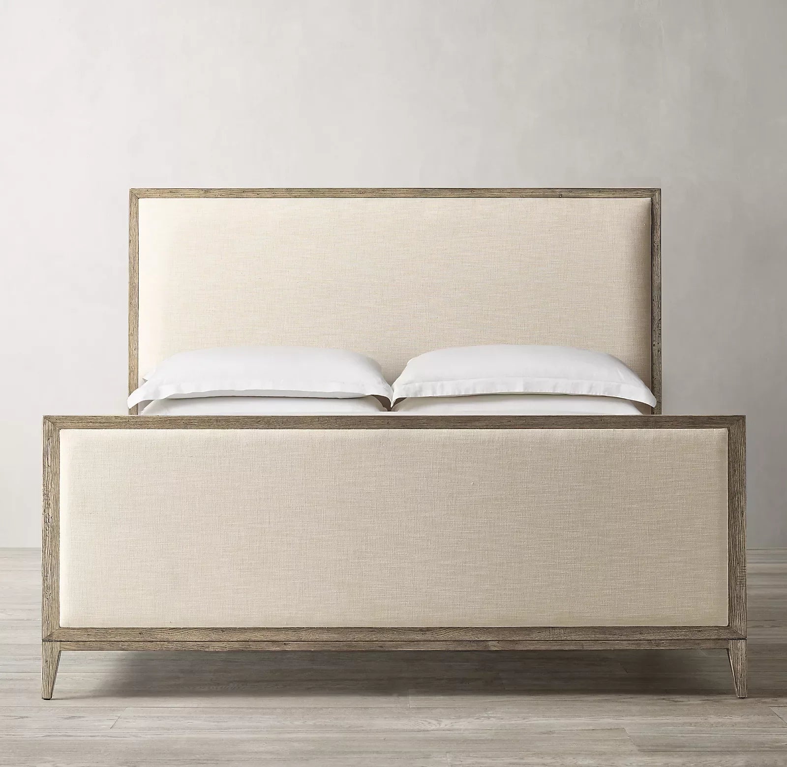 Shelter Bed – Sculptural Wing Design in Solid Oak Modern | 1600681155056