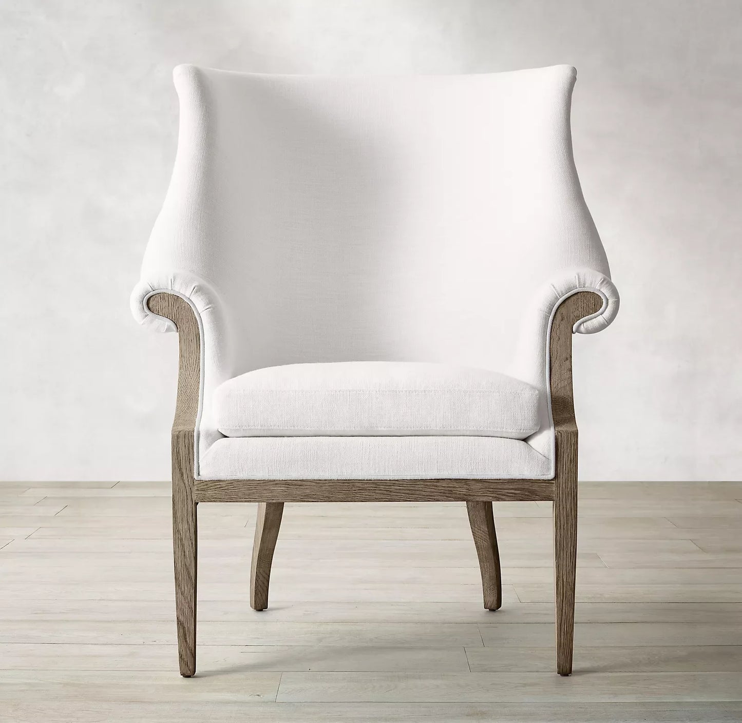Jules Wingback Armchair – Minimalist Linen – Statement Piece | 1600375967977