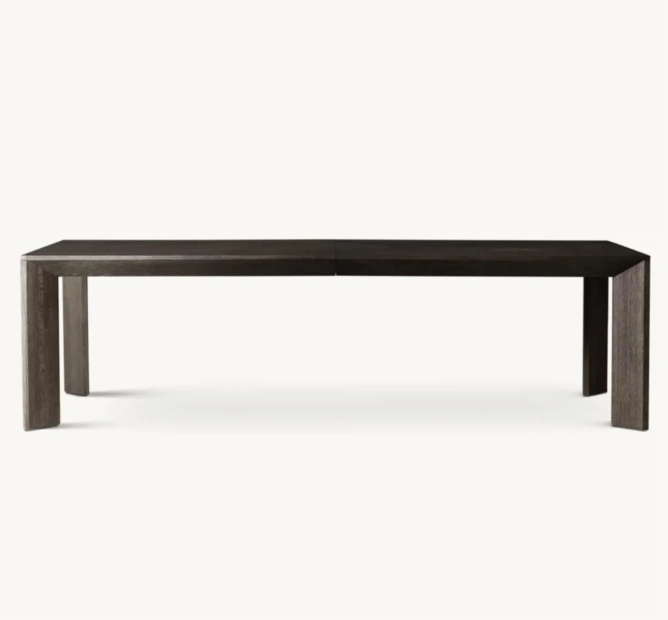 Italian Designer Dining Table – Solid Oak Rectangular Statement Piece