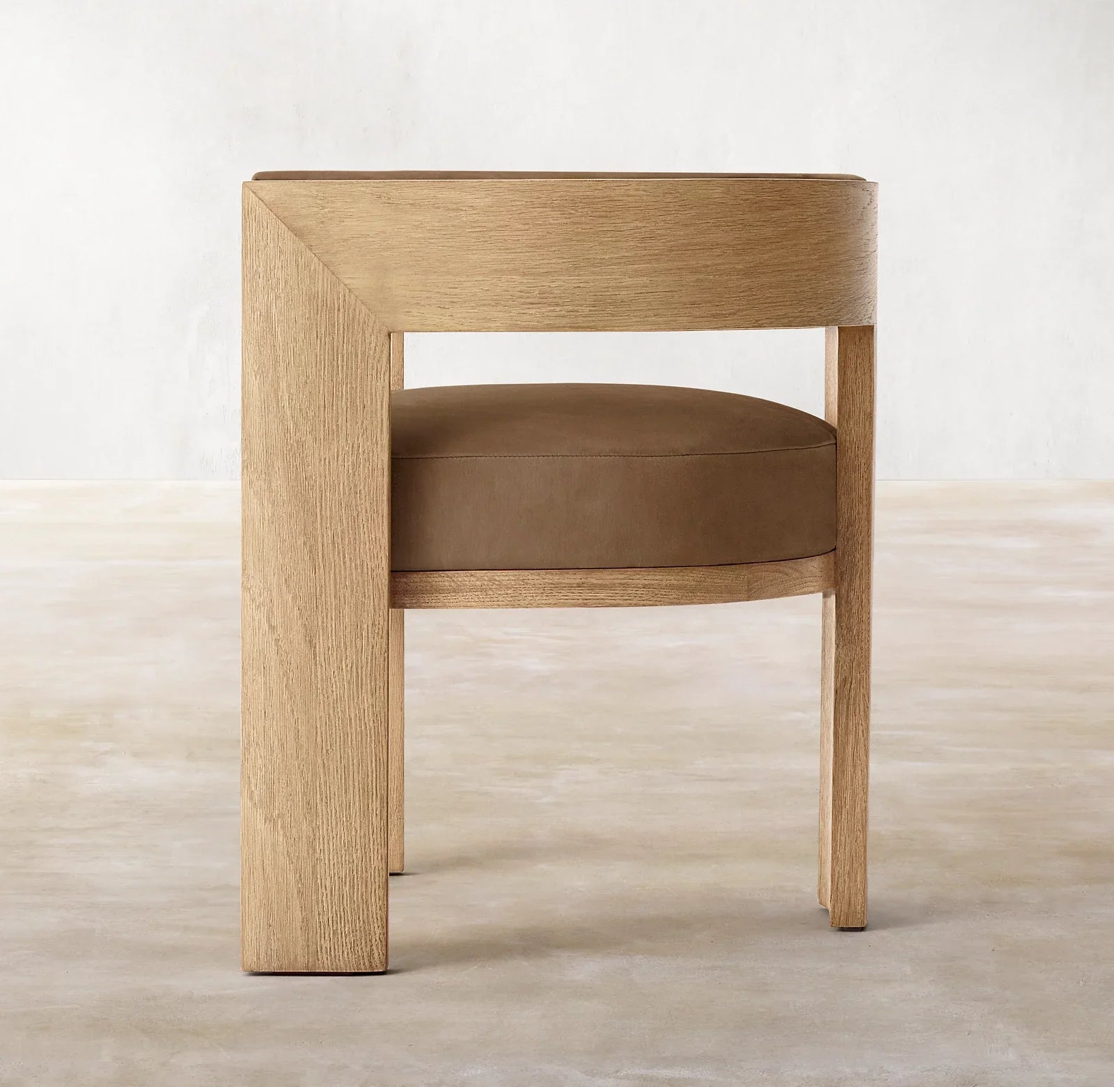 Contemporary Luxury Dining Chair – Elgine Leather & Oak Statement Piece | 1600728075374