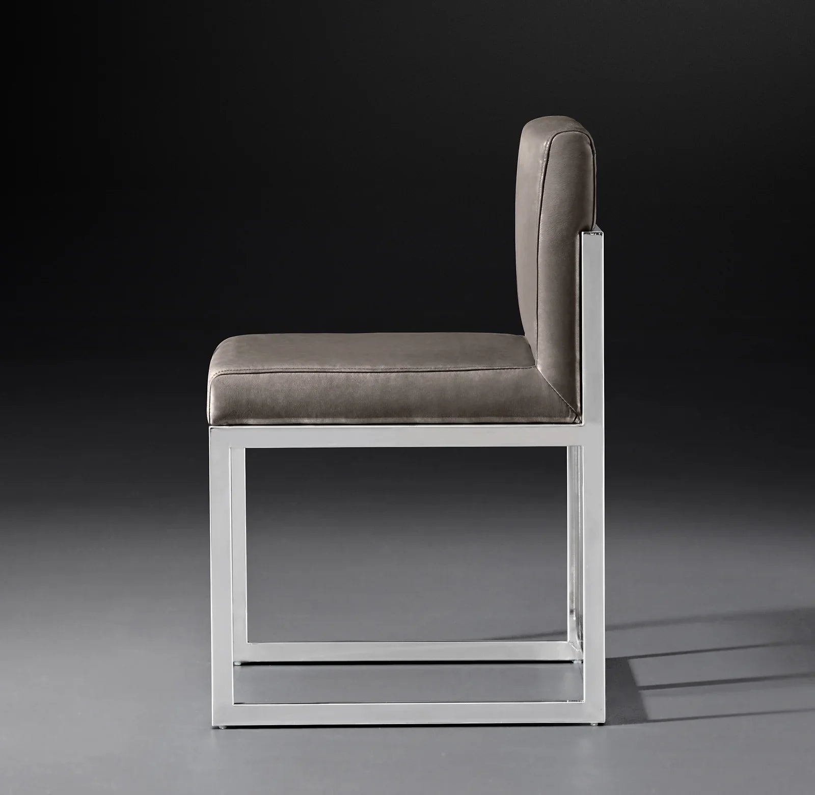 Wexler Midcentury Dining Chair – Solid Oak and Berkshire Leather Statement Piece | 1600790549602