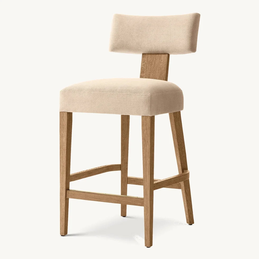Padua Counter Stool – Midcentury Minimalist American White Oak Statement Piece