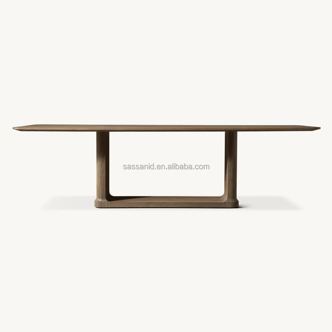Rectangular Dining Table Modern Classical Oak Traditional Elegant