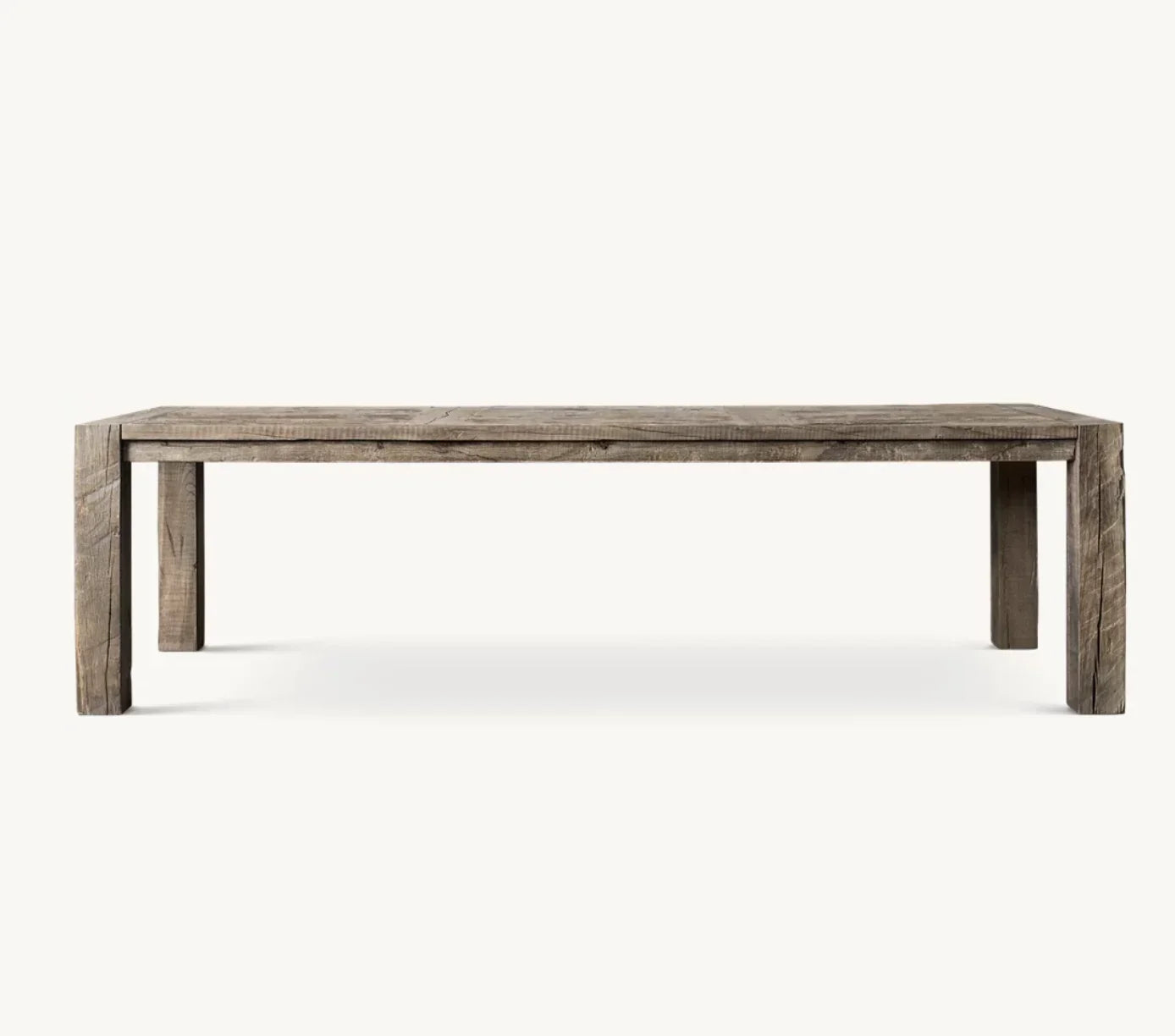 Dining Table – Modern Salvaged Wood Reclaimed Oak Statement Piece | 1600946176922