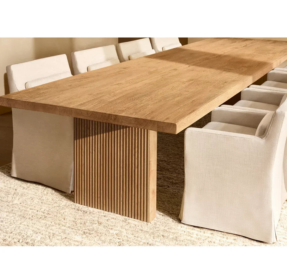 Rectangular Dining Table – Handcrafted Solid Walnut Modern Statement Piece
