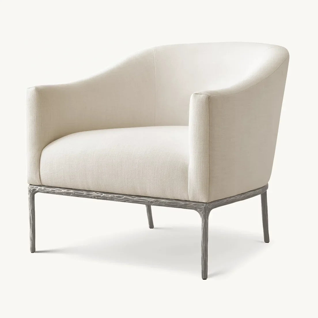 Barrelback Slope Armchair – Solid Oak Midcentury Modern Designer Statement Piece