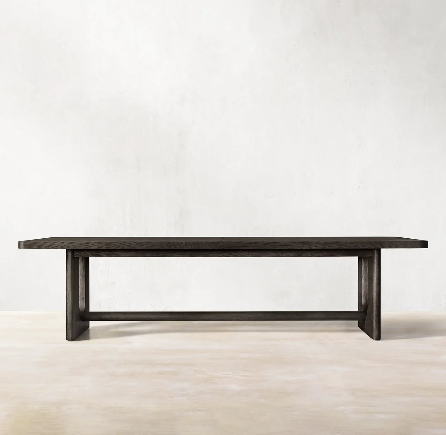 Contemporary Breton Rectangular Extension Dining Table