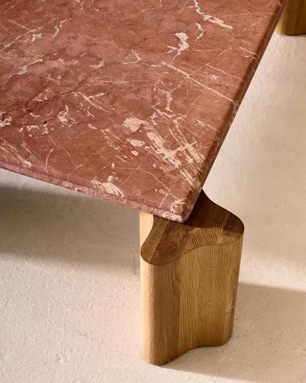 Luxury Marble Coffee Table Modern Italian Style for Villa