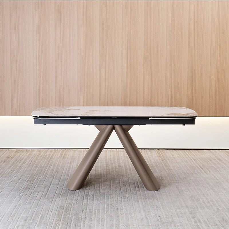 Luxury 1601623894451 Ceramic Extendable Dining Table Modern Italian Style for Villa