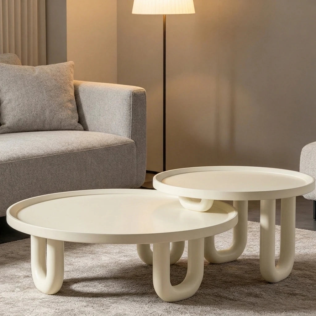 Modern Minimalist Eco-Friendly Fiberboard Coffee Table