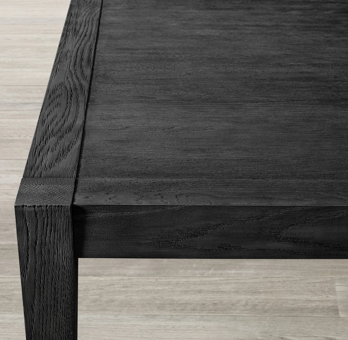 French Contemporary Extension Dining Table – Solid Wood Statement Piece by Re Home