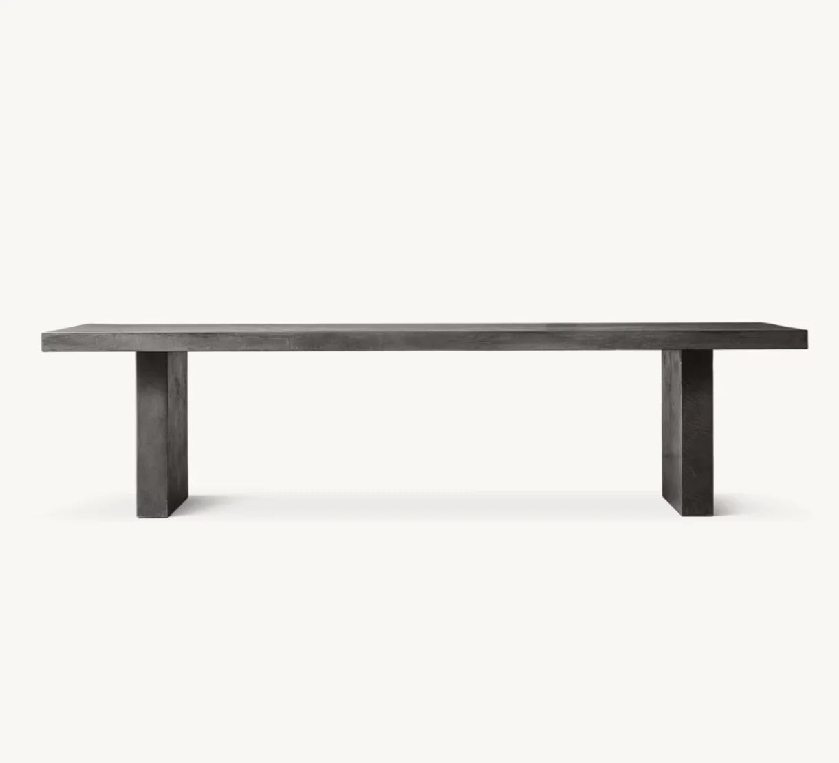 Cabrera Rectangular Dining Table – Modern Industrial Concrete Statement Piece
