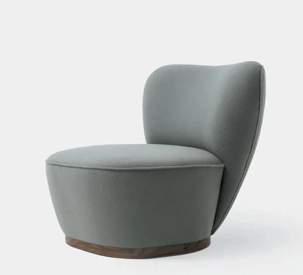 Midcentury Modern Lounge Chair – Brushed Grey Oak Statement Piece | 1601021867922