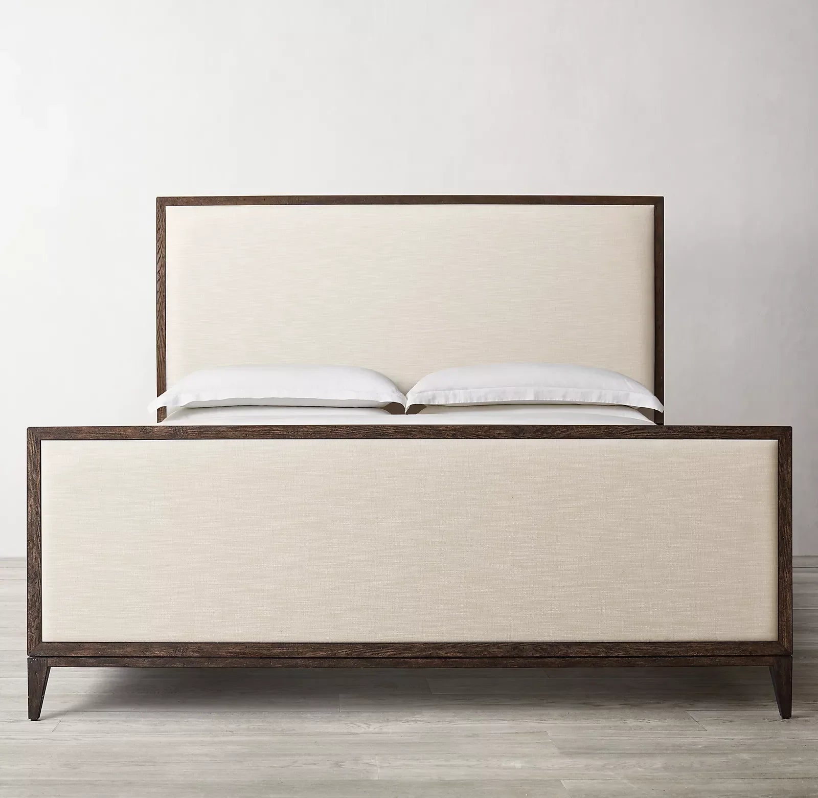 Shelter Bed – Sculptural Wing Design in Solid Oak Modern | 1600681155056