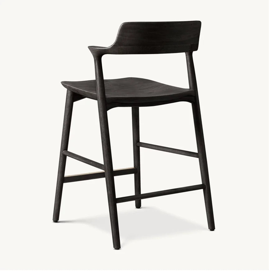 Bar Stool – Iconic Danish Design Solid Oak Oskar Modern Furniture