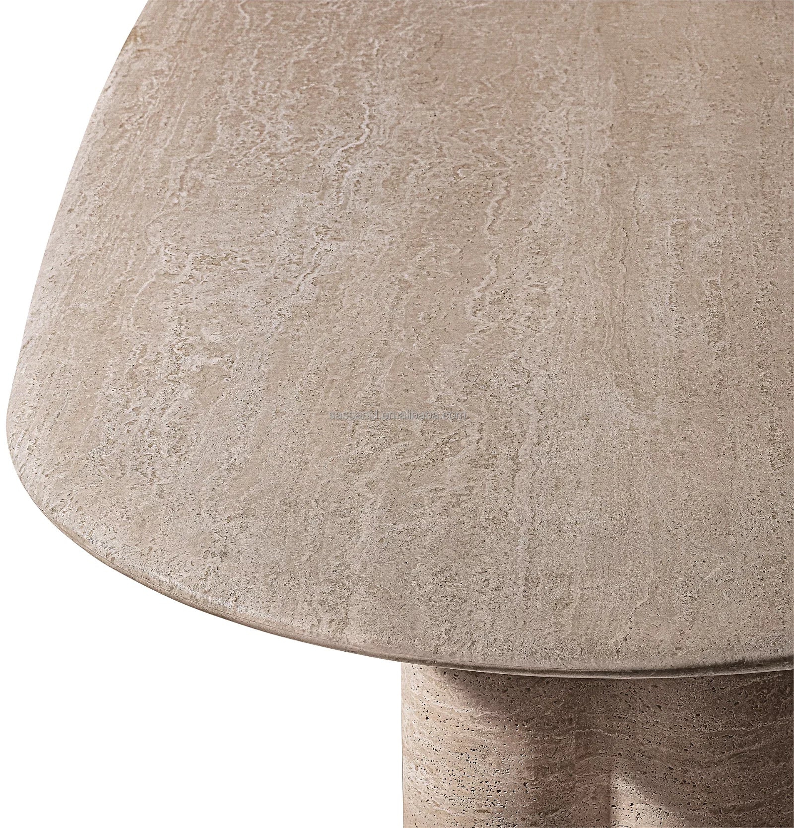 Dining Table Rectangular Travertine – Sassanid Contemporary Designer Furniture | 1601374210982